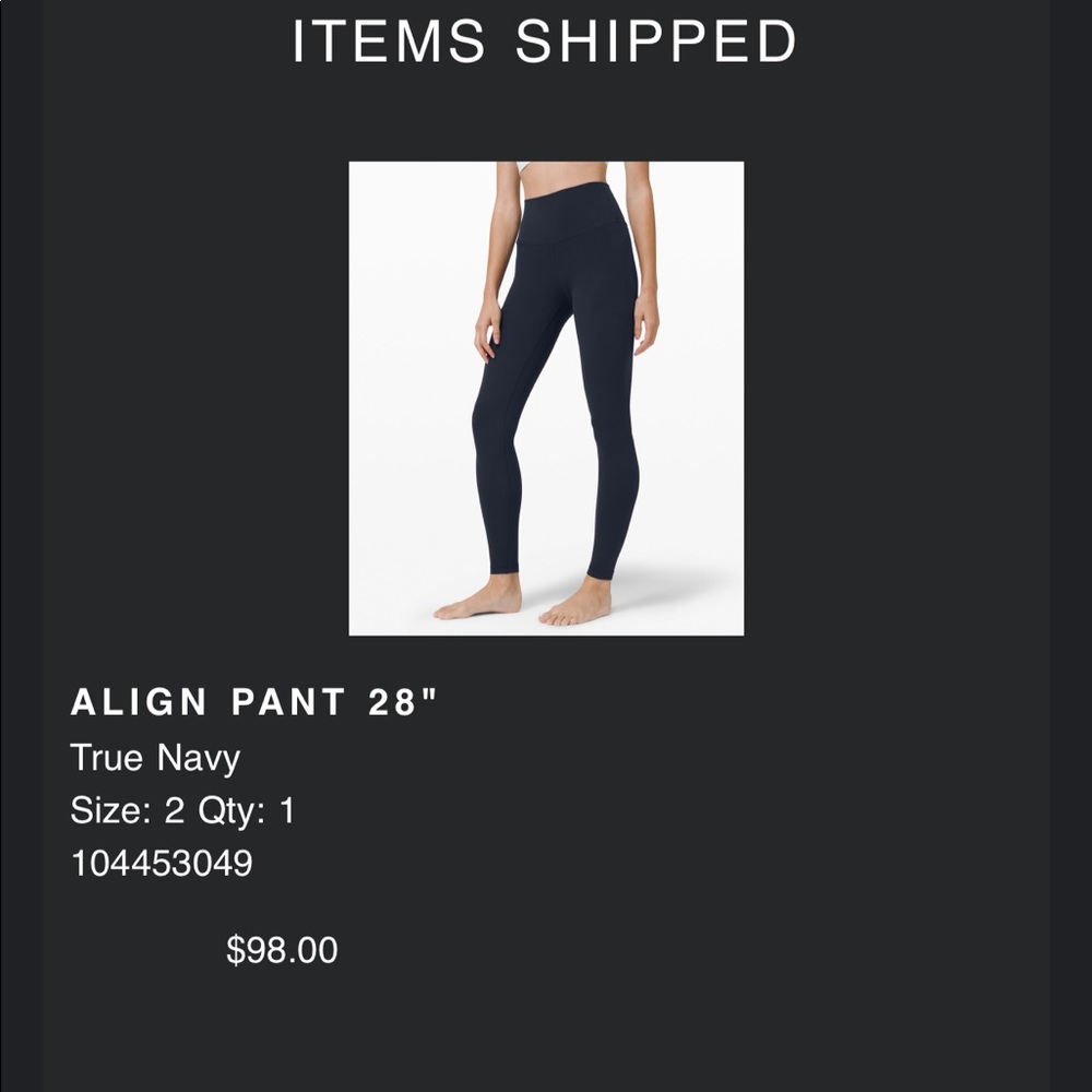 Lululemon legging